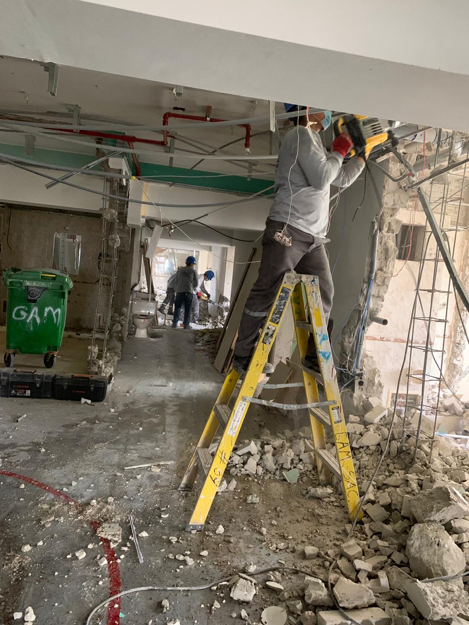 Tabiquería en Drywall – Constructora Gam
